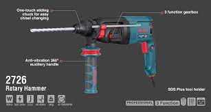 بتن کن رونیکس مدل 2726 ا Ronix 2726 Rotary Hammer