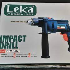 دریل برقی DR13-07 لکا (دو دور ضربه ای 750 وات) ا drill-DR13-07-750w-leka