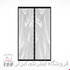 پرده طلقی مگنتی عرض80 در ارتفاع 220